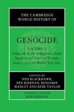 Book cover for Cambridge World History of Genocide