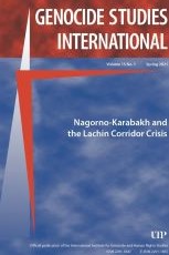 Cover of Genocide Studies International