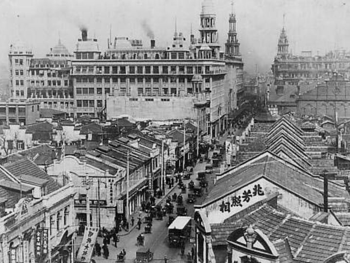 Nanking Road in Shanghai