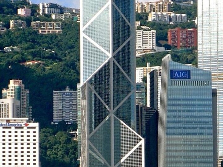 Bank of China Tower in Hong Kong